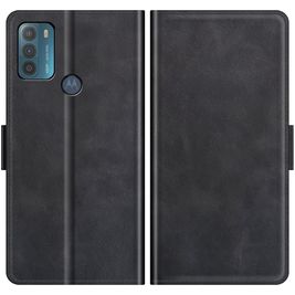 Mobigear Slim Magnet Housse Motorola Moto G50 Etui Porte-Monnaie - Noir