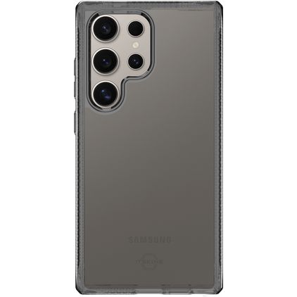 ITSKINS Level 2 SpectrumClear R Coque Samsung Galaxy S25 Ultra Coque arrière en TPU Souple Anti-Chocs - Smoke