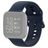 Mobigear Sport Buckle Bracelet Silicone Fitbit Versa 2 Fermeture boucle ardillon - Dark Blue