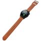 Mobigear Bumpy Bracelet Silicone Smartwatch Fermeture boucle ardillon - Connexion universelle de 20 mm - Marron