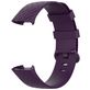 Mobigear Cross Bracelet Silicone Fitbit Charge 3 Fermeture boucle ardillon - Bordeaux