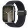 Dux Ducis Mixture Pro Bracelet Nylon Apple Watch Fermeture magnétique - 49/46/45/44 mm - Charcoal