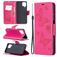 Mobigear Butterfly Samsung Galaxy A12 Étui Portefeuille - Magenta