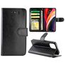 Mobigear Wallet Housse iPhone 12 Etui Porte-Monnaie - Noir
