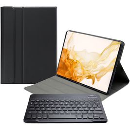 Mobilize Detachable Bluetooth Keyboard Coque Samsung Galaxy Tab S7 Etui Clavier Bluetooth AZERTY - Noir