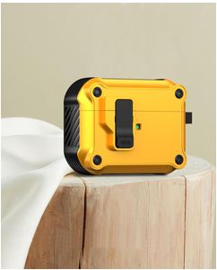 Mobigear Armor Clip Coque Apple AirPods Pro 3 - Jaune