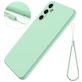 Mobigear Colors Coque Samsung Galaxy M55 Coque arrière en Silicone - Vert