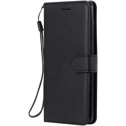 Mobigear Premium Housse Samsung Galaxy A21s Etui Porte-Monnaie - Noir