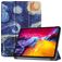 Mobigear Tri-Fold Coque iPad Pro 11 Pouces (2021) Etui - The Starry Night