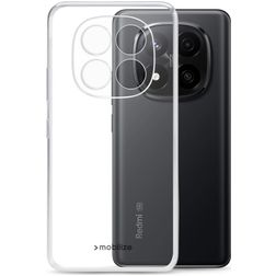 Mobilize Gelly Case Coque Transparente Xiaomi Redmi Note 14 Pro Plus 5G Coque arrière en TPU Souple - Transparent