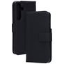 Mobiparts Housse Samsung Galaxy S25 Plus Etui en Cuir Véritable Porte-Monnaie - Noir