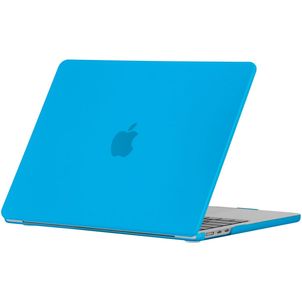 Mobigear Matte MacBook Air 13 Pouces (2022-2026) Coque - Bleu - Model A2681 / A3113 / A3240 / A3449