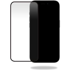 Mobilize iPhone 14 Pro Verre trempé Protection d'écran Confidentialité - Compatible Coque - Noir