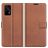 Mobigear Wallet Housse Realme GT Etui Porte-Monnaie - Marron