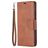 Mobigear Excellent Housse Huawei P40 Pro Etui Porte-Monnaie - Marron
