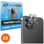 Mobigear iPhone 13 Pro Verre trempé Protection Caméra - Compatible Coque (Lot de 2)