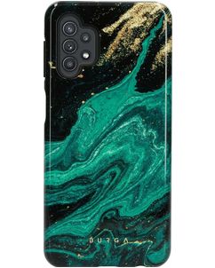 Burga Tough Coque Samsung Galaxy A32 5G Coque arrière Rigide Anti-Chocs - Emerald Pool