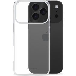 Mobilize Gelly Coque Transparente iPhone 17 Pro Max Coque arrière en TPU Souple - Transparent