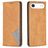 Mobigear Rhombus Slim Housse iPhone Air Etui - Cognac