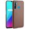 Mobigear Croco Coque Realme C3 Coque arrière Rigide - Marron