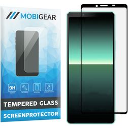 Mobigear Premium Sony Xperia 10 II Verre trempé Protection d'écran - Compatible Coque - Noir