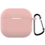 Mobigear Colors Coque Apple AirPods 4 Coque en Silicone Souple - Rose