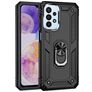Mobigear Armor Ring Coque Samsung Galaxy A23 Coque arrière Rigide Anti-Chocs avec Anneau-Support - Noir