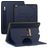Mobigear Magnetic Folio iPad 8 (2020) Étui + Porte-stylet - Bleu marine