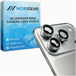 Mobigear Single Lens iPhone 18 Pro Verre trempé Protection Objectif Caméra - Compatible Coque - Argent