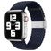 Mobigear Braided Bracelet Nylon Apple Watch Fermeture à pince - 42/41/40/38 mm - Charcoal