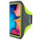 Mobiparts Comfort Fit Brassard Téléphone Samsung Galaxy A20e Brassard Coque de Sport en Neoprène - Neon Green