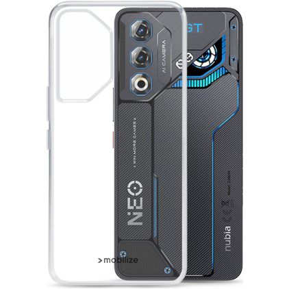 Mobilize Gelly Transparent Nubia Neo 3 GT TPU souple Coque arrière - Transparent