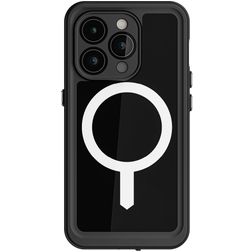 Ghostek Nautical Slim Coque iPhone 15 Pro MagSafe Coque arrière Imperméable Rigide Anti-Chocs - Noir