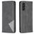 Mobigear Rhombus Slim Housse Samsung Galaxy S25 FE Etui - Noir
