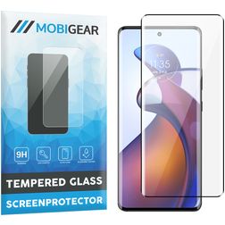 Mobigear Premium Motorola Edge 30 Fusion Verre trempé Protection d'écran - Compatible coque - Noir
