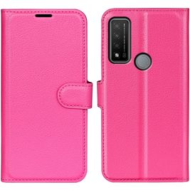 Mobigear Classic Housse TCL 20 R 5G Etui Porte-Monnaie - Magenta