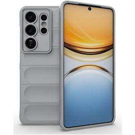 Mobigear Bumpy Coque Samsung Galaxy S26 Ultra Coque arrière en TPU Souple - Gris