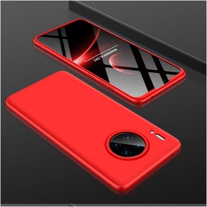 Mobigear TriGuard Coque Huawei Mate 30 Coque arrière Rigide - Rouge