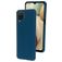 Mobiparts Coque Samsung Galaxy A12 Coque arrière en Silicone - Blueberry Blue