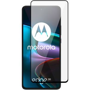 Mobigear Premium Motorola Edge 30 Verre trempé Protection d'écran - Compatible Coque - Noir