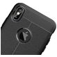 Mobigear Luxury Coque iPhone XS Max Coque arrière en TPU Souple - Noir