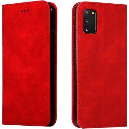 Mobigear Retro Slim Housse Samsung Galaxy S20 Etui Porte-Monnaie - Rouge