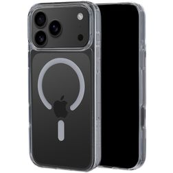 Mobiparts Hardcover Coque Transparente iPhone 18 Pro Max MagSafe Coque arrière Rigide - Transparent