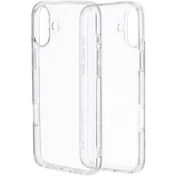Mobiparts Classic Hardcover Transparent iPhone 16 Plus Plastique rigide Coque arrière - Transparent