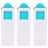 Mobigear Square - Cache webcam Curseur de Confidentialité - Blanc - 3-Pack (Lot de 3)