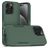 Mobigear Heavy Armor Coque iPhone 16 Pro Max Coque arrière Rigide Anti-Chocs - Vert