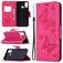 Mobigear Butterfly Housse HONOR 9X Lite Etui Porte-Monnaie - Rose