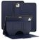 Mobigear Magnetic Folio Coque iPad Pro 11 Pouces (2022) Etui + Porte-crayon - Bleu Marin