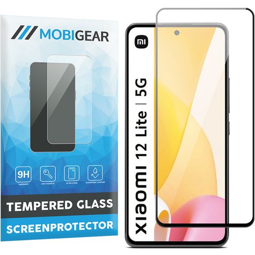 Mobigear Premium Xiaomi 12 Lite Verre trempé Protection d'écran - Compatible Coque