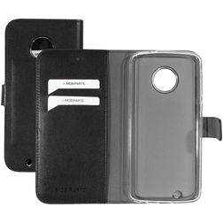 Mobiparts Classic Wallet Housse Motorola Moto G6 Etui Porte-Monnaie - Noir